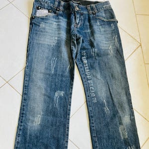 Philipp Plein Vintage Designer Luxury Jeans XL