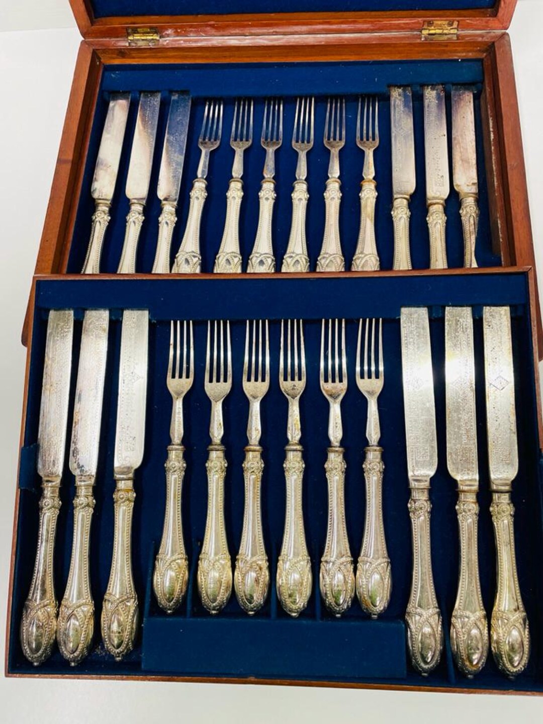 Victorian Silverware Set - Etsy