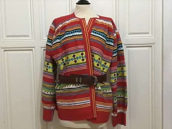 Vintage Seminole Indian Blouse handmade
