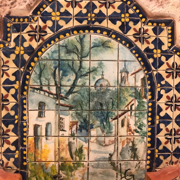 Mexican Tile Wall Art - Etsy