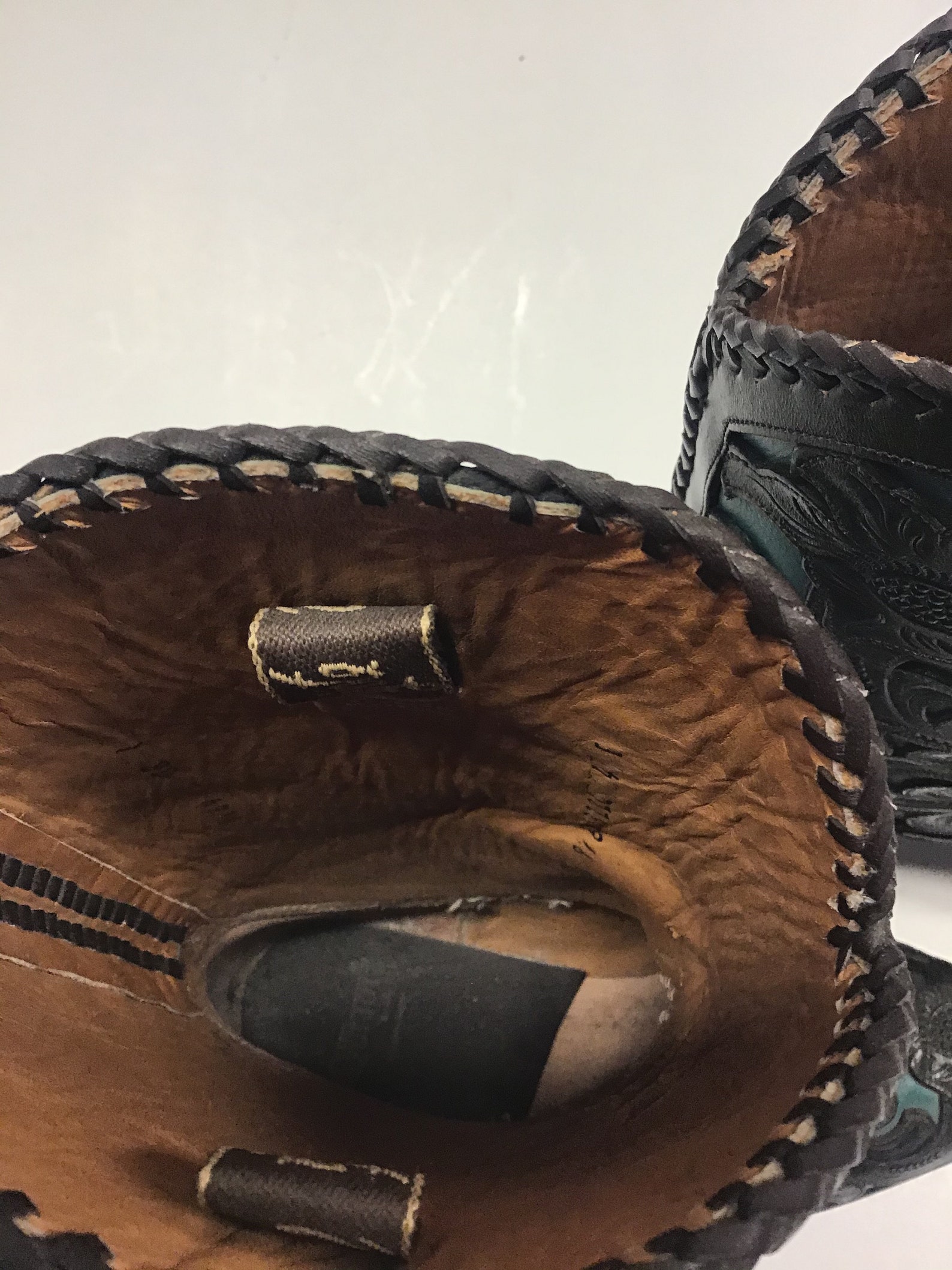 Vintage Handmade Mexican Cowboy Boots Etsy