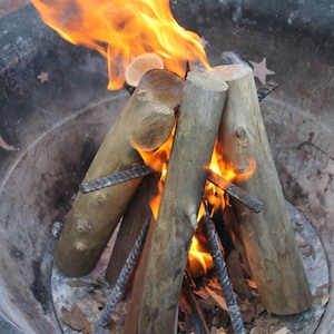 Stack-N-Burn - Fire Pit Stand for Campfires and Bonfires