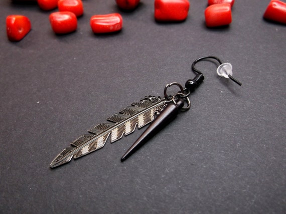 Native american deals earrings for men