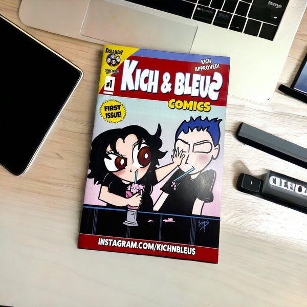 My Original Kich & Bleus Comic Book, Self Published physical copy, comic books, comedy