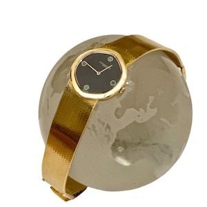 Audemars Piguet vintage gold watch 18k gold & malachite
