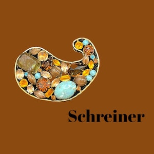Vintage Schreiner shadow box