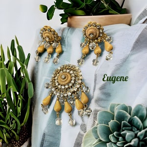 Vintage Eugene and Clip Earring Set