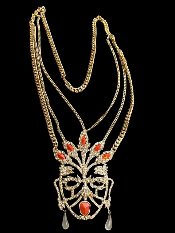 Vintage Alexis Bittar Statement necklace - image 1