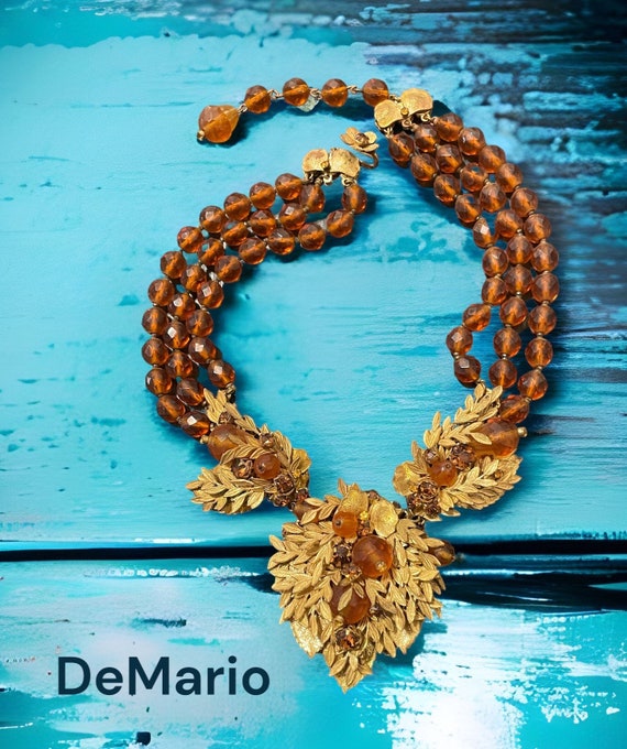 Rare Vintage 1950s Robert Demario Necklace