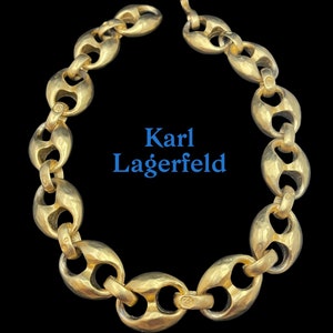 Vintage Karl Lagerfeld Paris Choker Necklace