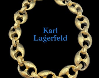 Vintage Karl Lagerfeld Paris Choker Necklace