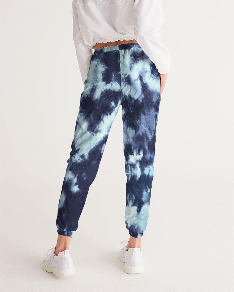 Tie Dye dark blue Women's Track Pants | Etsy