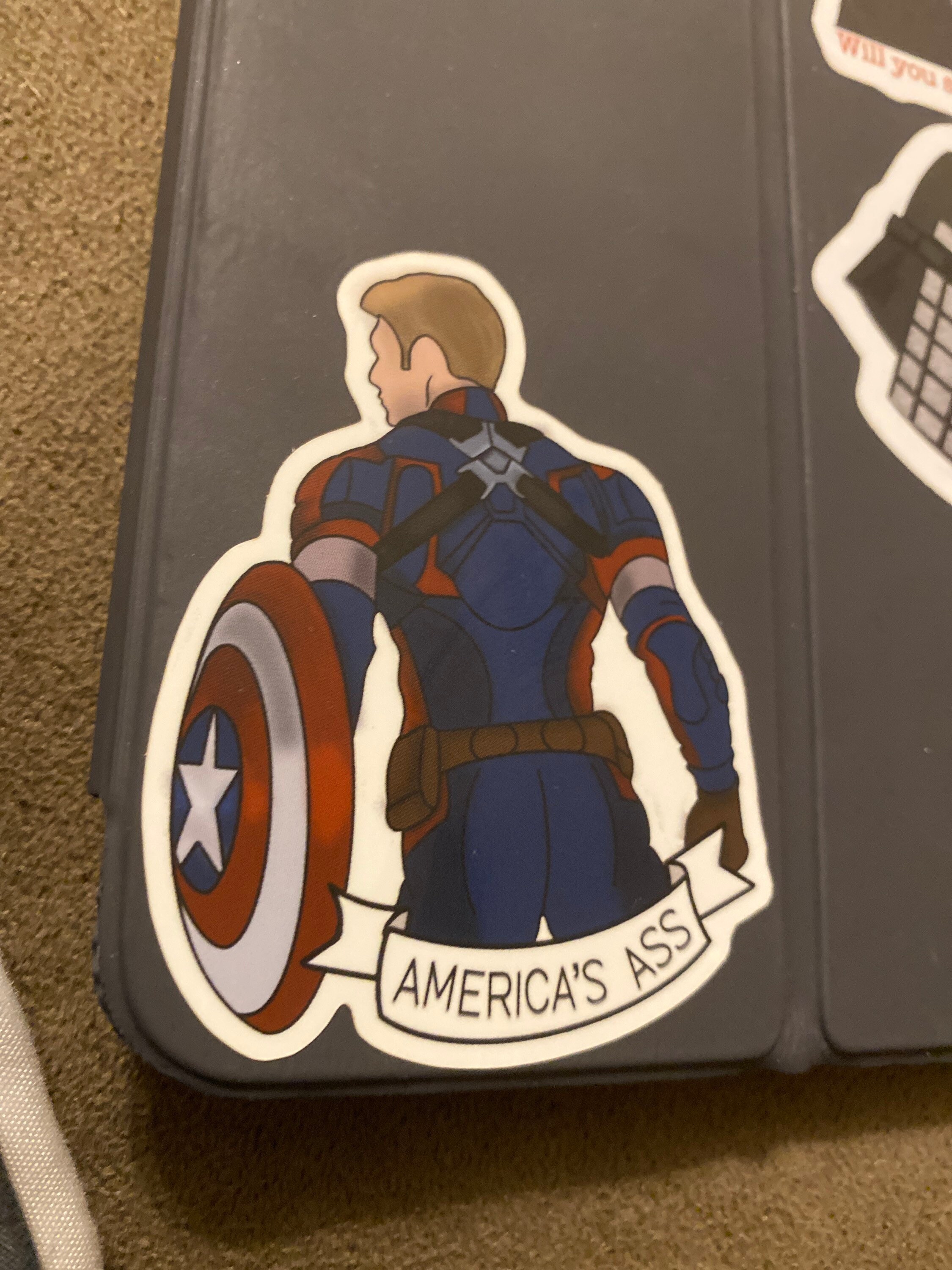 America/'s Ass Sticker