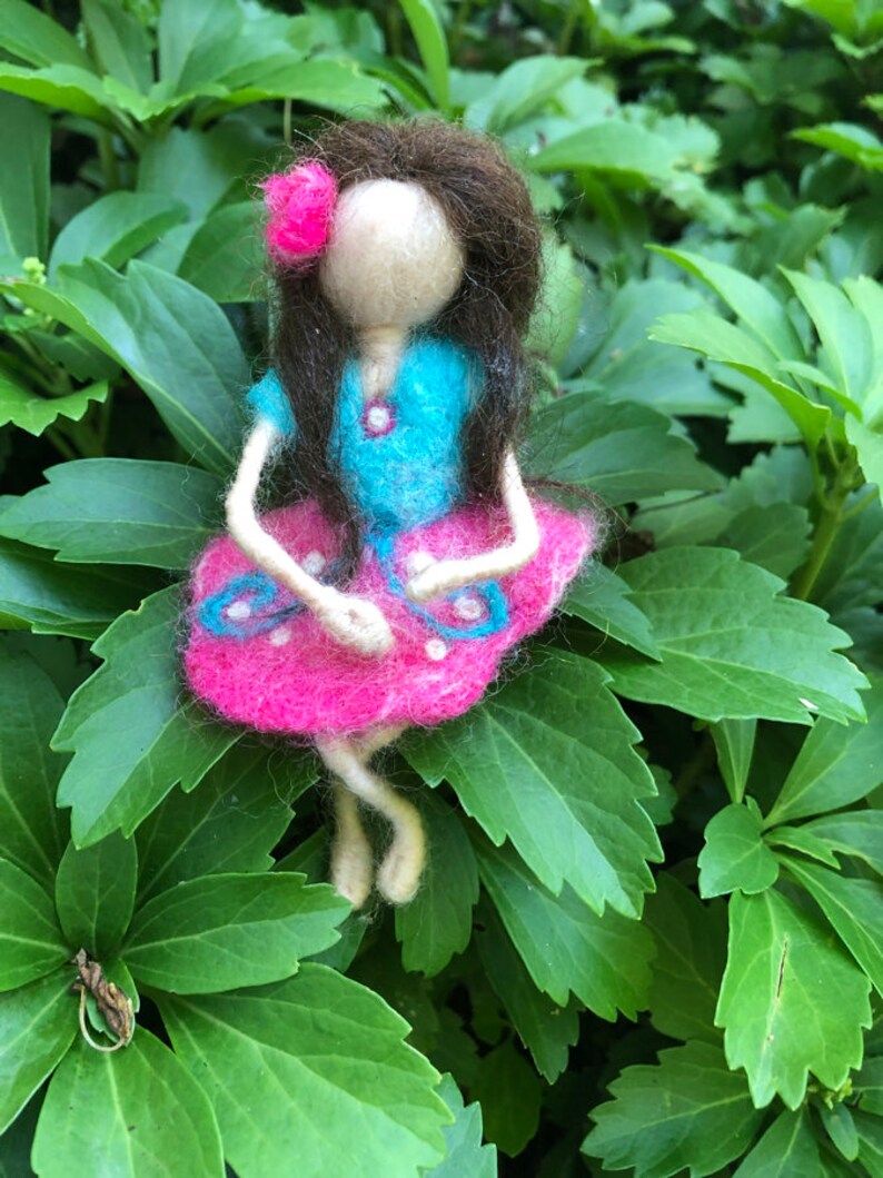 Needle Felted Waldorf Fairies