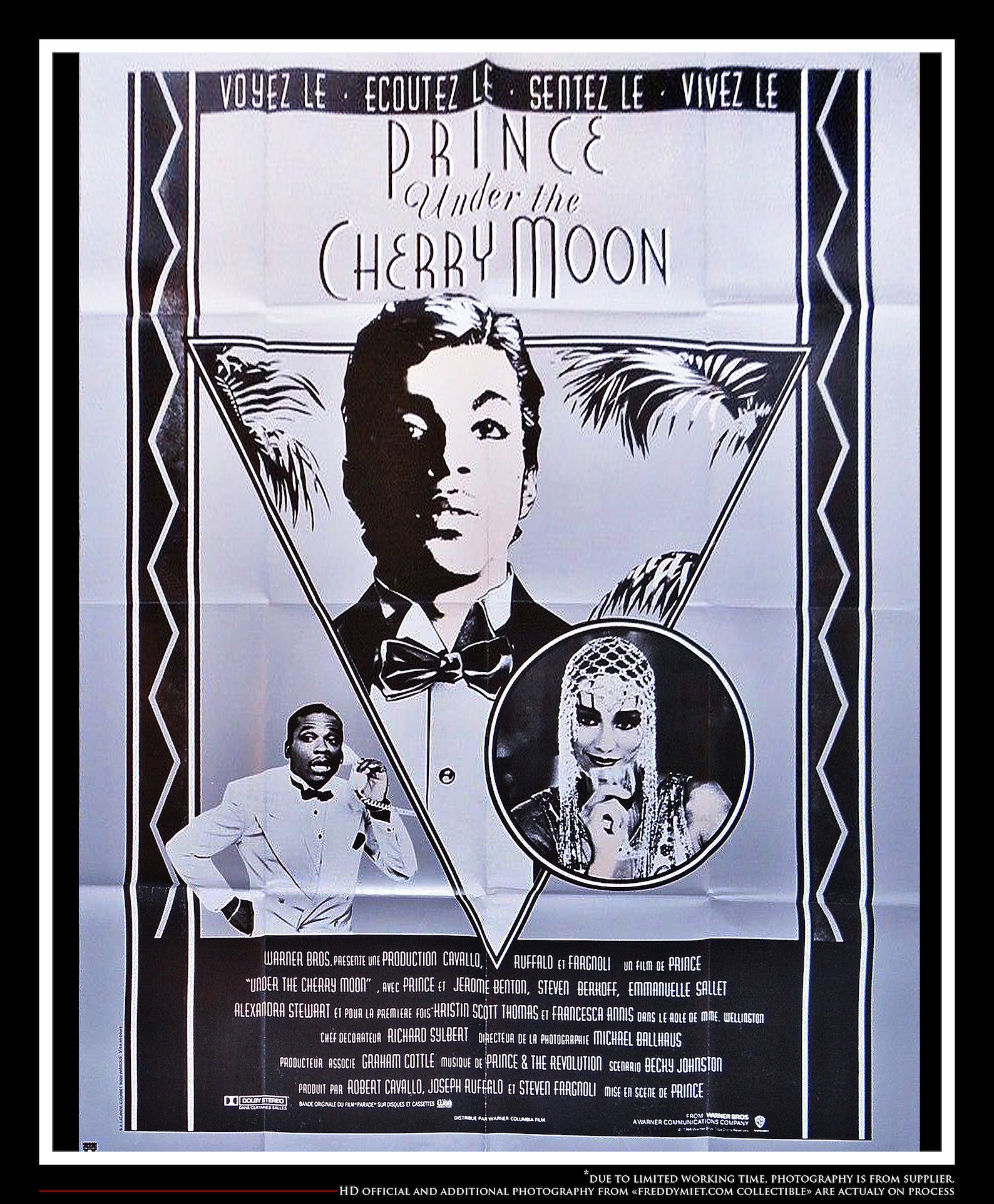 UNDER the CHERRY MOON Original Poster 1986 Prince 4x6 Ft Etsy