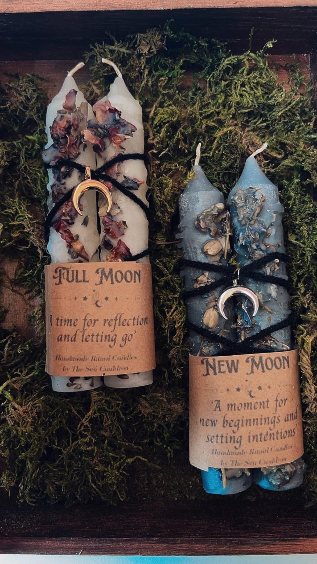 Ritual Candle:moon Magick - Etsy