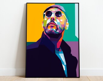 Digital Download Pop Art Poster Leon the Professional