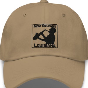 New Orleans LA Dad Hat (embroidered) : WishYouWereHere Collection