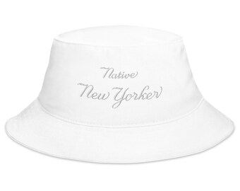new yorker bucket hat