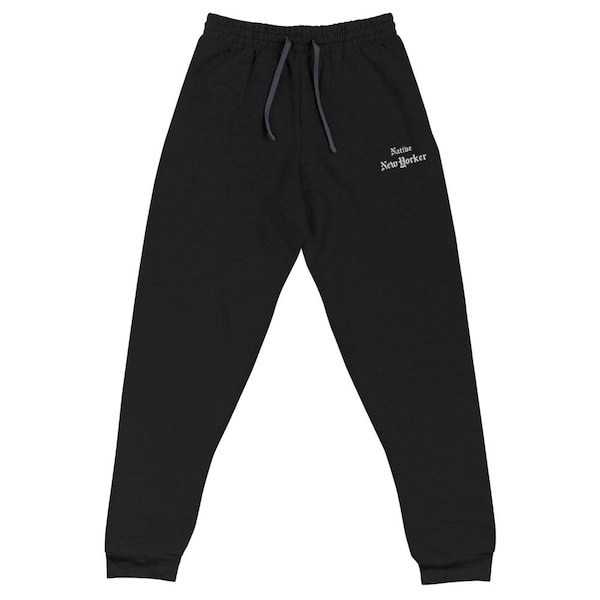 NEW YORKER Joggers #2 (embroidered) : Native NYer Collection