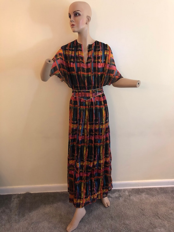 Medium 80’s rainbow dress
