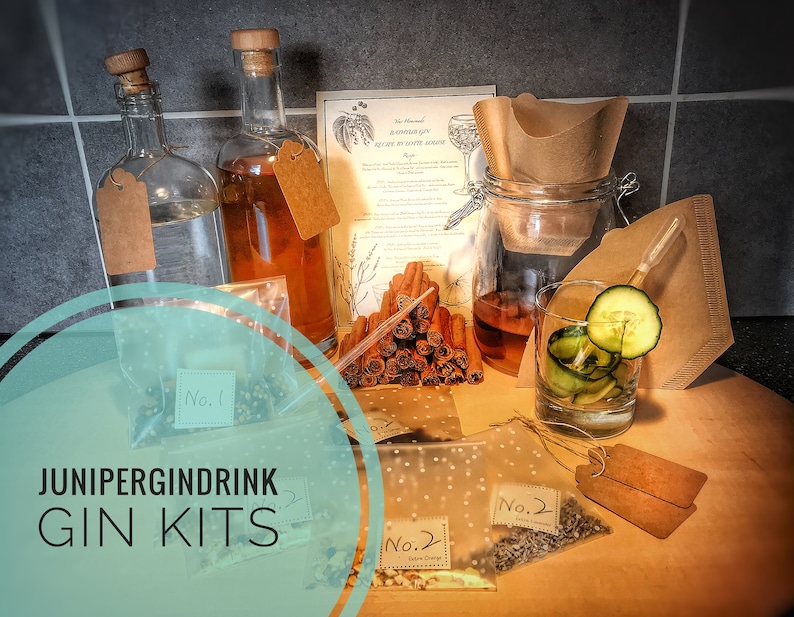 Ultimate Gin Making Kit Make Your Own Gin SUPREME Kit X4 Etsy UK