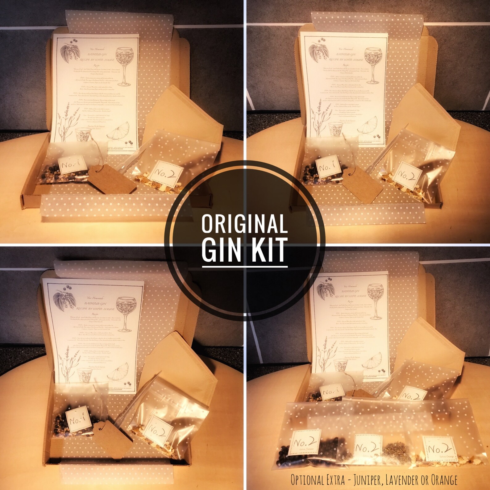 Ultimate Gin Making Kit Make Your Own Gin SUPREME Kit X4 Etsy UK
