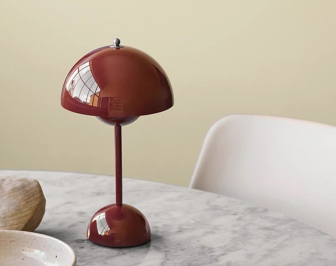 1960s Mid Century Blue UFO Retro Vintage Table Lamp MCM | Etsy