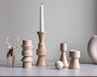 Modern Candle Holder Etsy