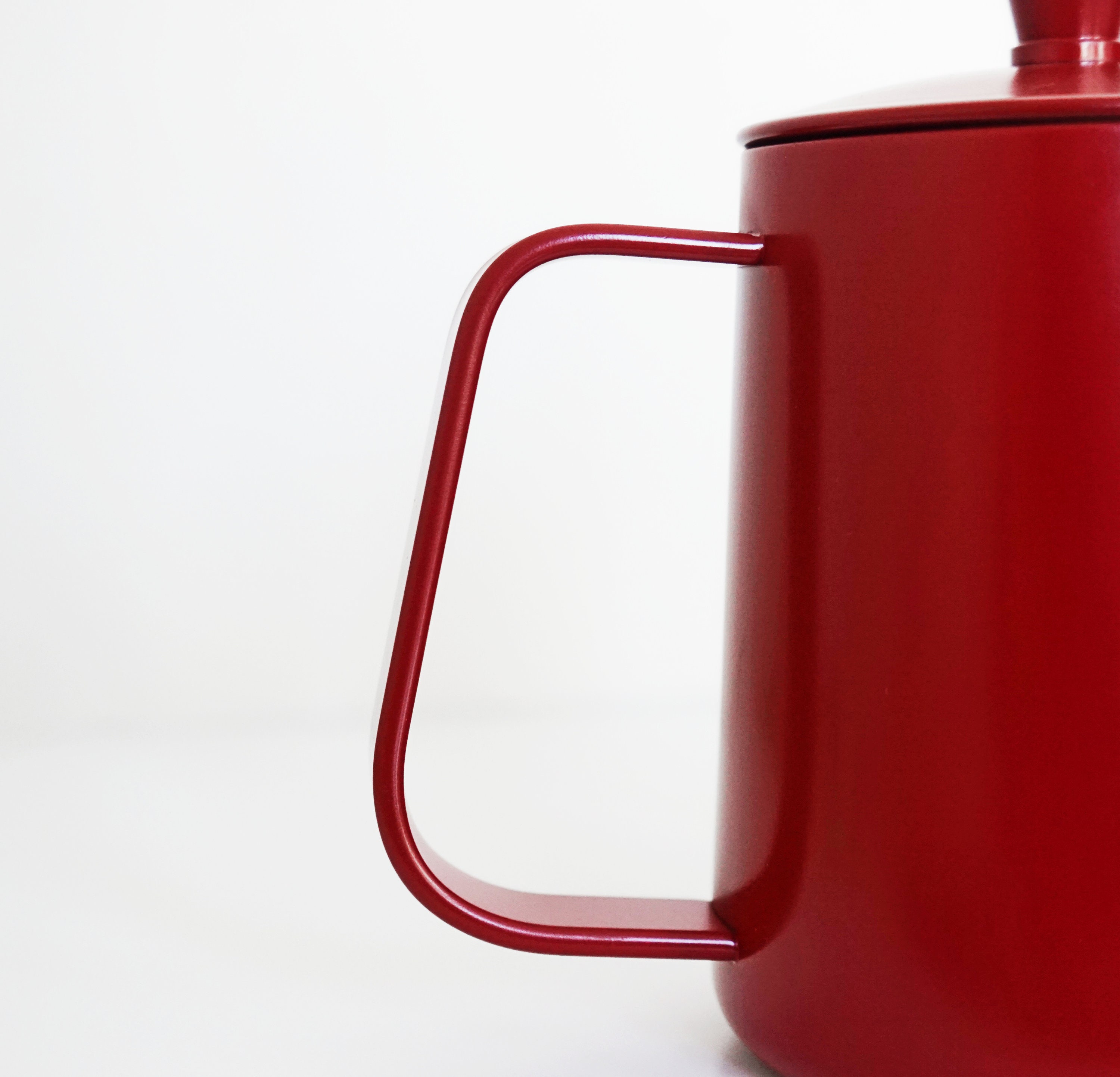 RED Gooseneck Kettle 600ml Unique Color Steel Coffee Kettle Etsy