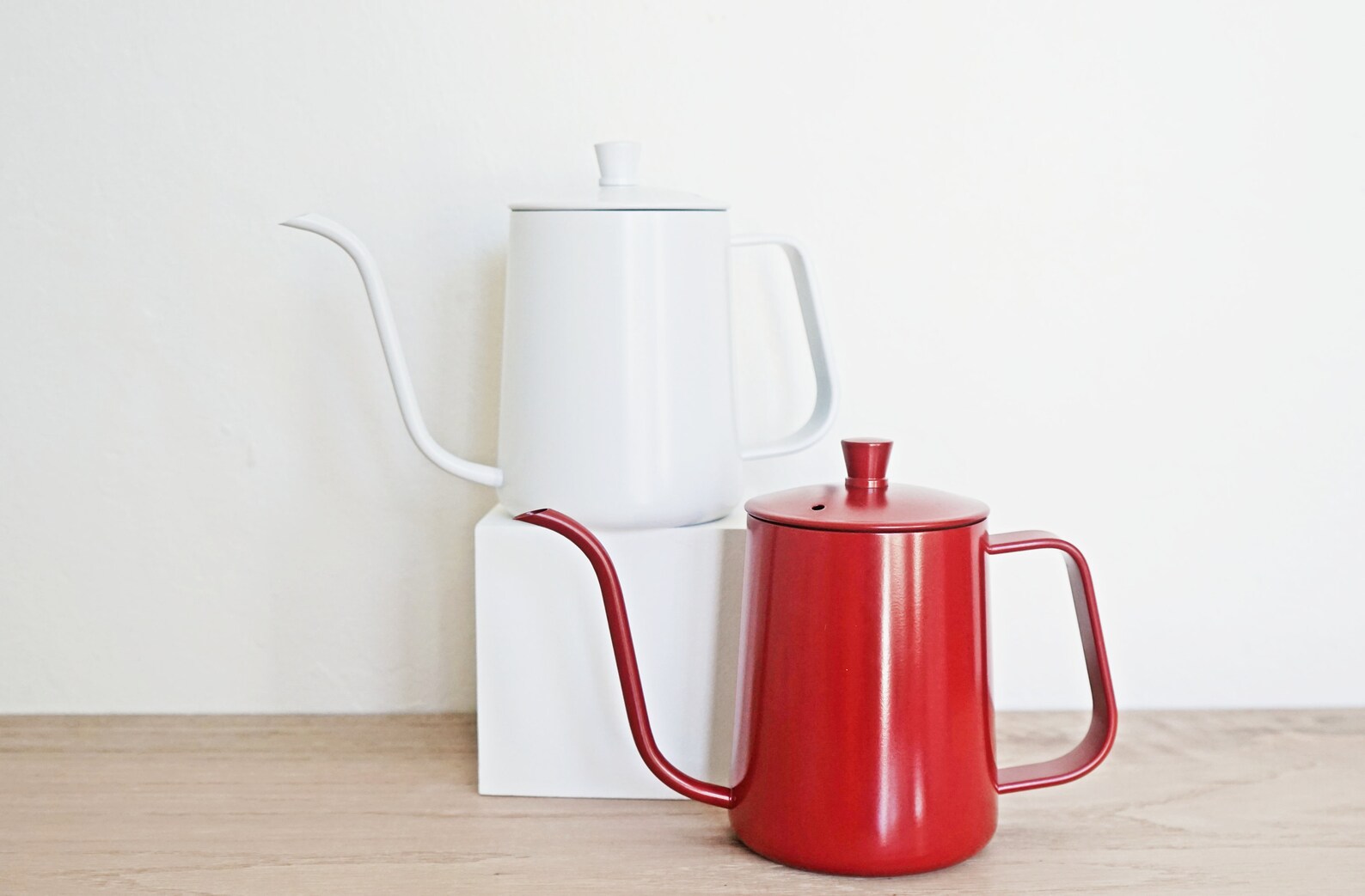 RED Gooseneck Kettle 600ml Unique Color Steel Coffee Kettle Etsy