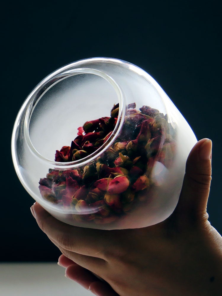 Glass Container Glass Food Storage Tea Storage Tea Container Etsy