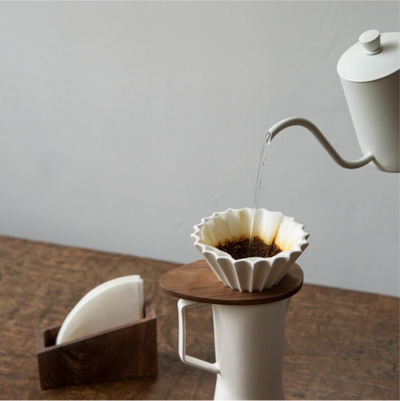 Pour Over Coffee Set Ceramic Coffee Dripper Ceramic Coffee Etsy UK