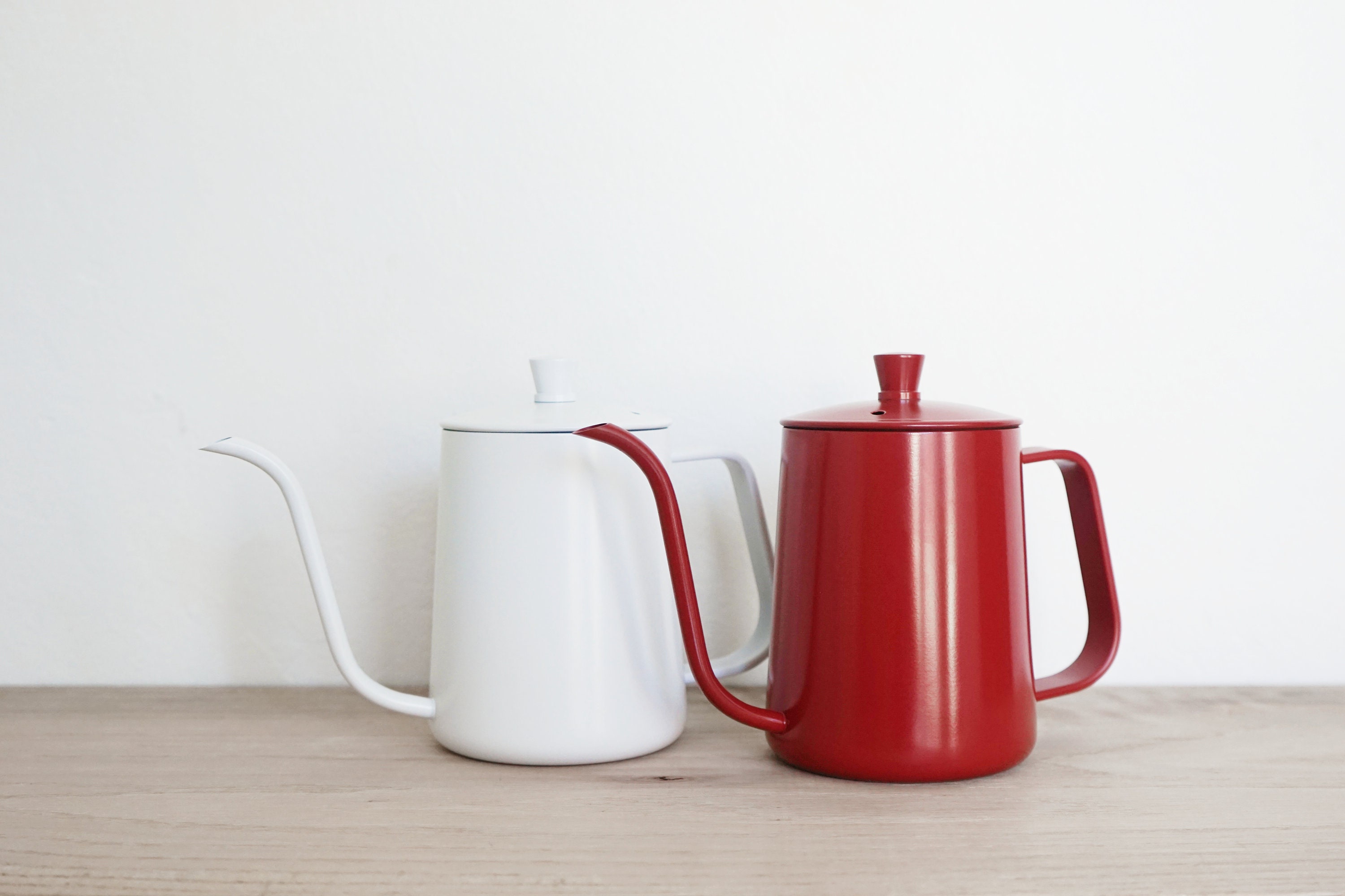 RED Gooseneck Kettle 600ml Unique Color Steel Coffee Kettle Etsy