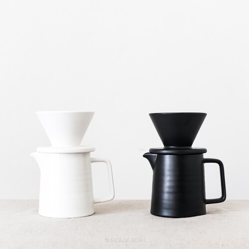 Pour Over Coffee Set Ceramic Coffee Dripper Ceramic Coffee Etsy Canada