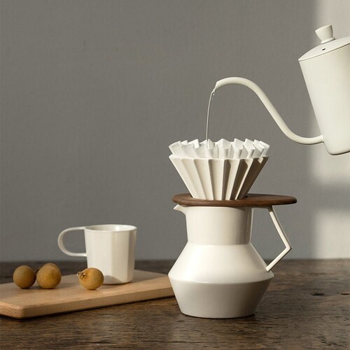 Pour Over Coffee Set Ceramic Coffee Dripper Ceramic Coffee - Etsy