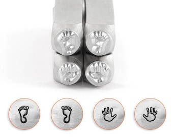ImpressArt 6mm Hand-Made Signature Design Metal Stamp - Hardened Steel Stamp For Jewelry Making & Metal Stamping - View #2