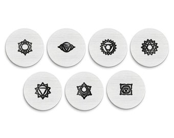 Chakra Ultra Detail Stamps, 6mm, For Hand Stamping,  ImpressArt