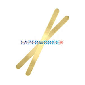 Venta al por mayor de piezas en blanco para estampación de pulseras de latón macizo ImpressArt de 3/8" x 6", 16 g, lote de 4, 8 y 12 para estampación a mano. Extremos redondeados, sin bordes filosos.