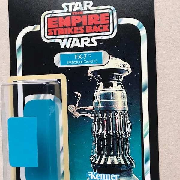 Vintage Style Empire Strikes Back  41 back Custom Made FX-7 Medical Droid , on Quality Print & flat card back stock.