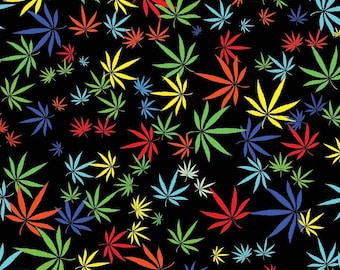 Multi-Color Canna Leaf Face Mask