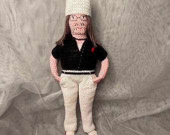 David Foster Wallace amigurumi