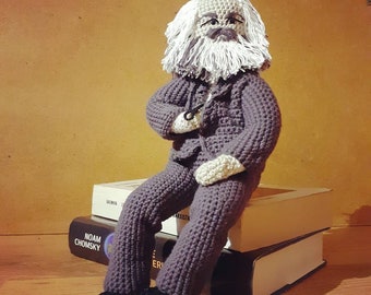 Amigurumi de Karl Marx