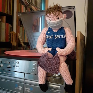 Tom Daley amigurumi