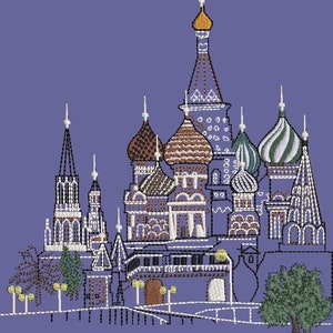 Moscow Embroidery Machine Design, Embroidery Design Download