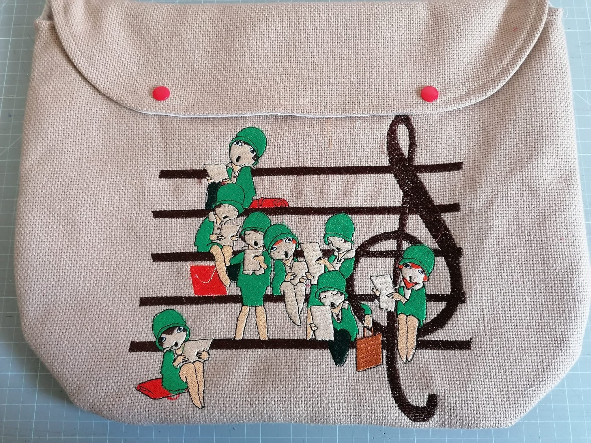 Vintage Choir Machine Embroidery Design, Embroidery Design Download - Etsy