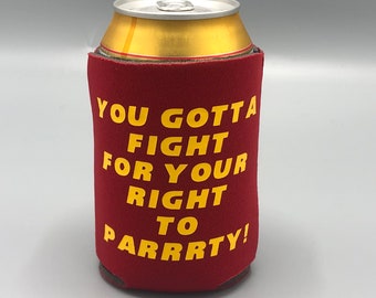 KC Chiefs Can Cooler, Kansas City Chiefs Can Cooler, You gotta fight for your right to party, Kelce, Chiefs Tailgate, chiefs super bowl