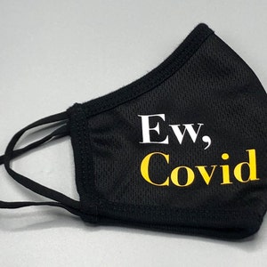 Ew Covid face mask Ew Covid Schitt Mask S Creek Mask David image 1