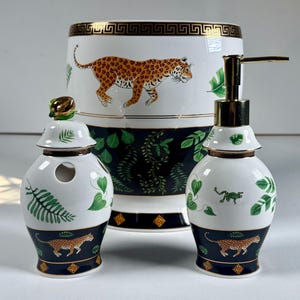 Lynn Chase Jaguar Jungle China - Etsy
