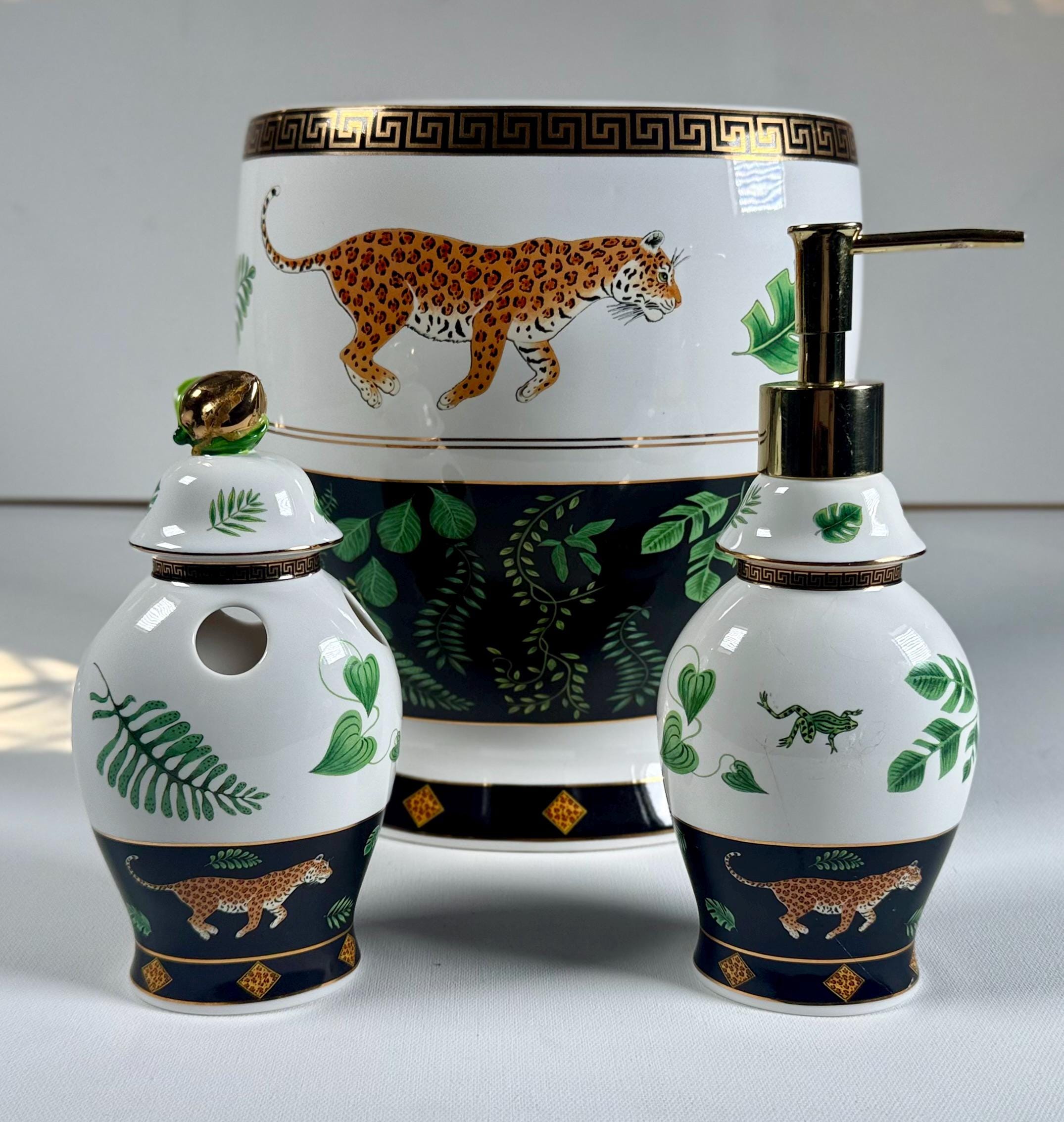 Lynn Chase Jaguar Jungle China - Etsy